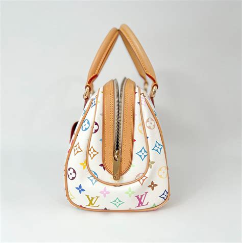 lv priscilla|LOUIS VUITTON Monogram Multicolor Priscilla White 1512072.